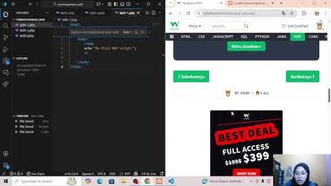 Belajar PHP Dasar dari W3Schools (PHP Home – PHP Switch)