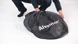 How to fold back the Alvantor bed tent