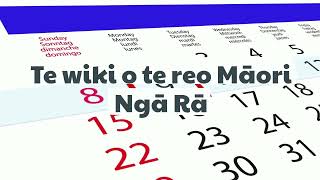 Te Wiki o te Reo Māori - Ngā Rā