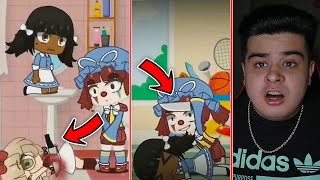 Korkunç Palyaço Gacha Life Kısa Korku Film Tepki 