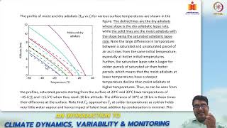 TEMPERATURE GRADIENT OF DRY AND SATURATED AIR PARCEL, EARTH SUN RELATIONSHIP