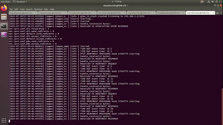 5G NSA Core Network Recordings