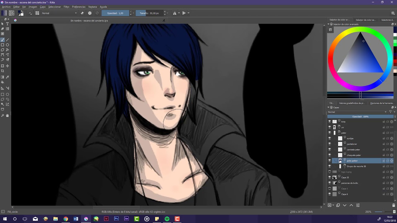 Is It Love Peter Fanart Concert Scene Youtube