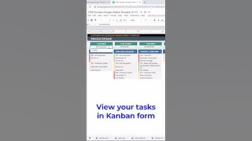 CRM in Google Sheets in 60 Seconds | Customer Relationship Management #shorts