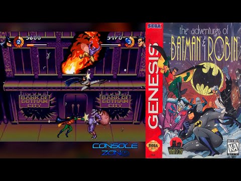 Adventures of Batman u0026 Robin (Приключения Бэтмена и Робина) - Полное прохождение (Sega Mega Drive)
