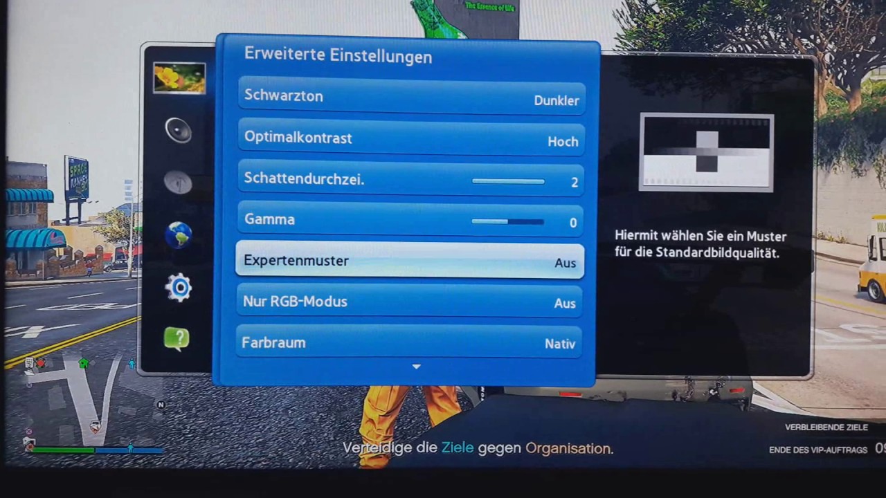 Samsung alle Led HD TV Perfekt Einstellung für Games YouTube