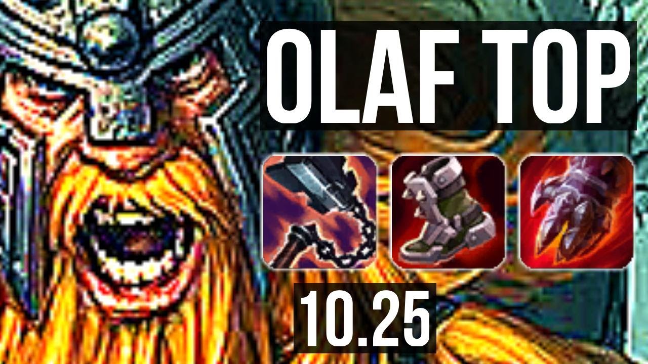 OLAF vs MALPHITE (TOP) | 2.3M mastery, 1000+ games, 5/1/3 | KR Diamond | v10.25