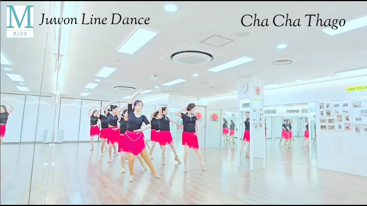 Cha Cha Tango LINEDANCE/ Improver Cha Cha/ 차차 탱고 라인댄스/주원라인댄스 