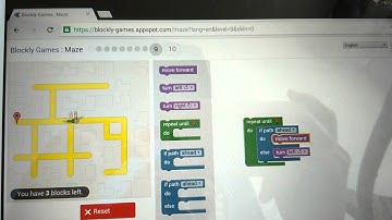 #BlocklyGames : Maze - Level 9 - 15/4/15