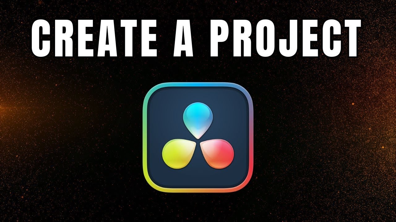 How to Create New Project | DaVinci Resolve 19 Tutorial - YouTube