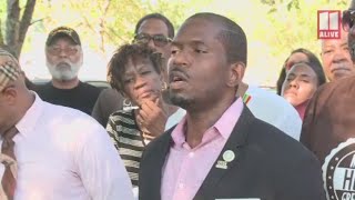 Activists call for police changes after gun was pulled on well-known Atlanta human rights figure