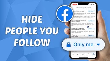 How to Hide People You Follow on Facebook Page
