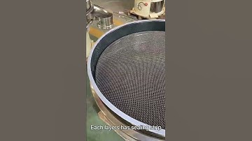 round vibrating screen details
