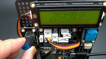 網路時鐘溫溼度計 旋鈕切換顯示模式 ESP8266 NodeMCU NTP Clock DHT11
