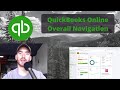 Quickbooks online overall navigation