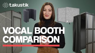ALL our Vocal Booths compared - t.akustik