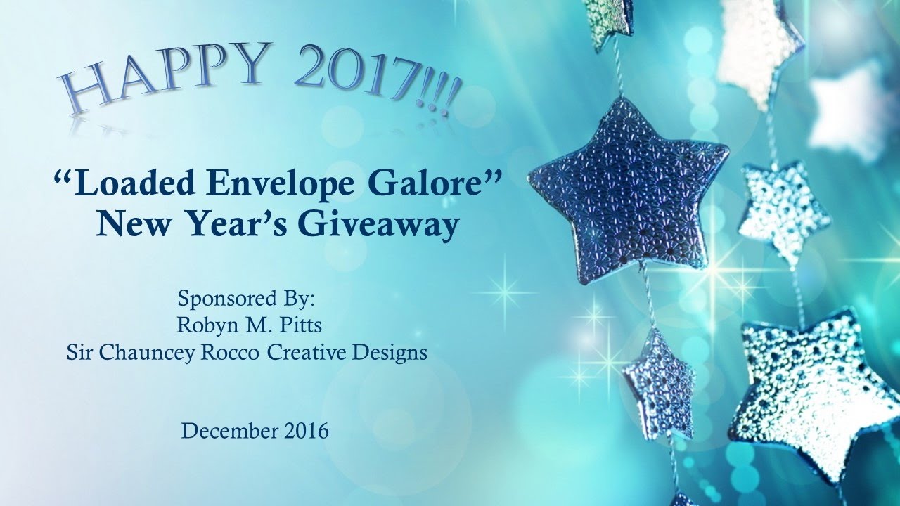 (CLOSED) “Loaded Envelope Galore” New Year’s Giveaway