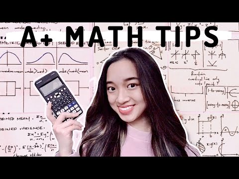 STUDY TIPS: How To Score A+ For Maths (even With No Talent) | A Levels U0026 SPM