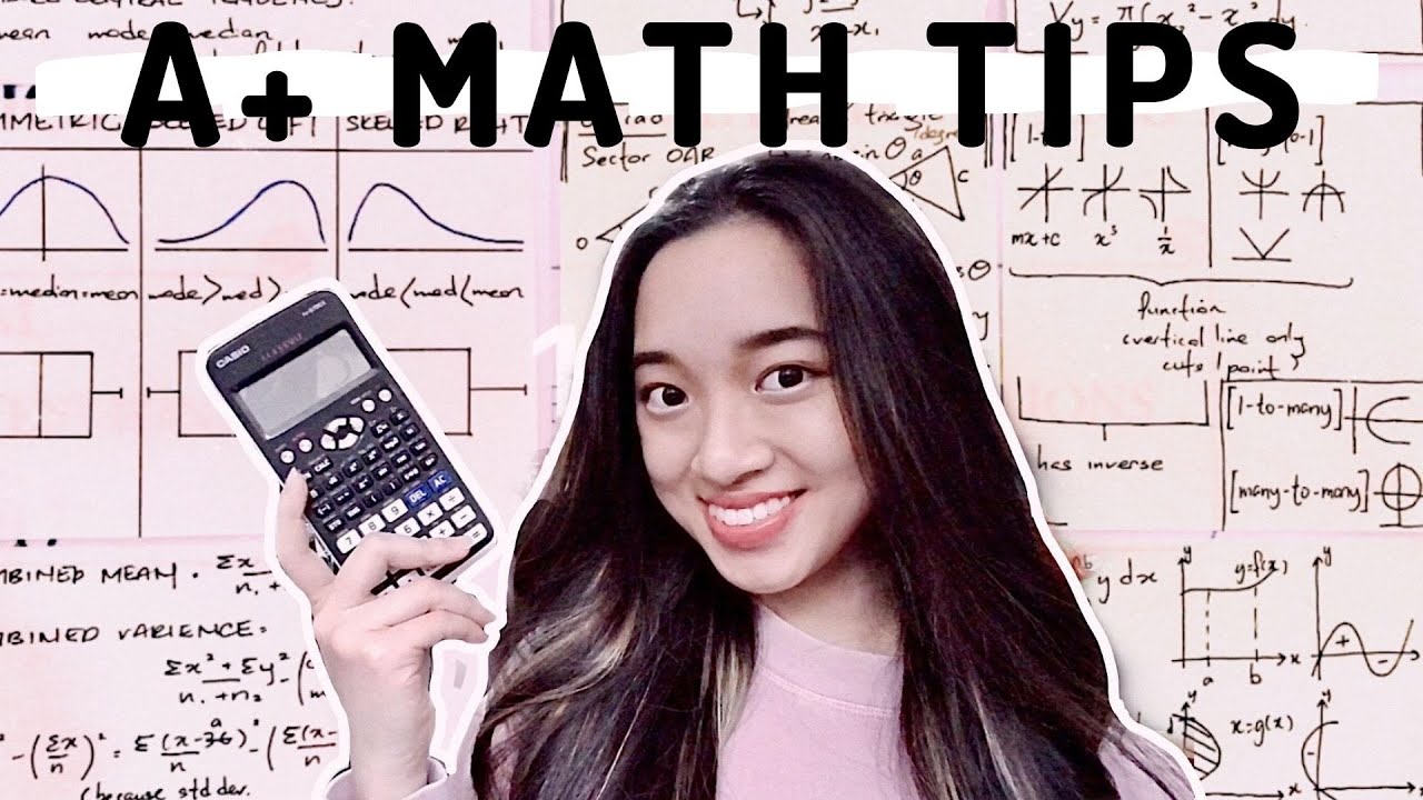 ⁣STUDY TIPS: How to score A+ for Maths (even with no talent) | A Levels & SPM