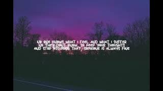 HAPPY//SKINNYFABS//LYRICS//cause if you think i am such a happy person//#chill #music #vibes #lofi