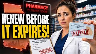 How to renew a pharmacy technician license in Georgia