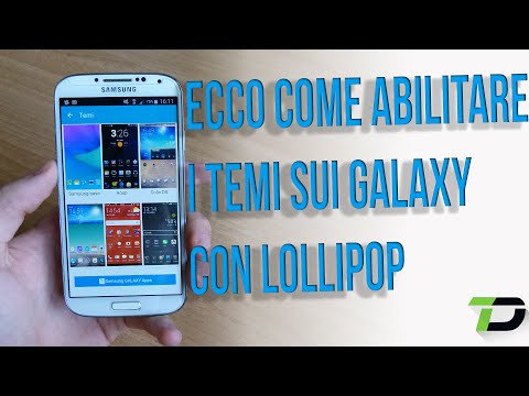 Ecco come abilitare i temi sui Galaxy con Lollipop