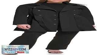 Calvin Klein Women's Double Breasted Belted Rain Jacket With Removable Hood Review