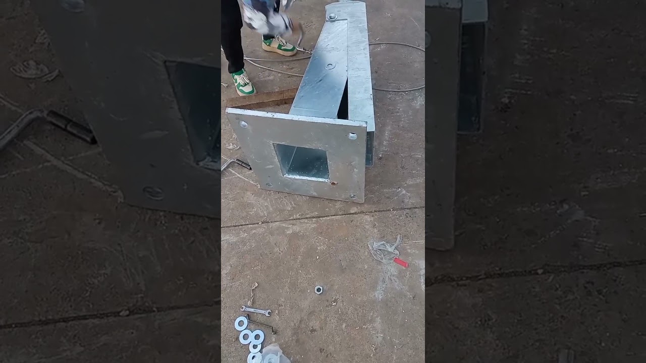 volttalent street light pole dual arm