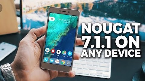 How to update any Android version into Nougat 7.1.1 (without root)  2018 . 100% work