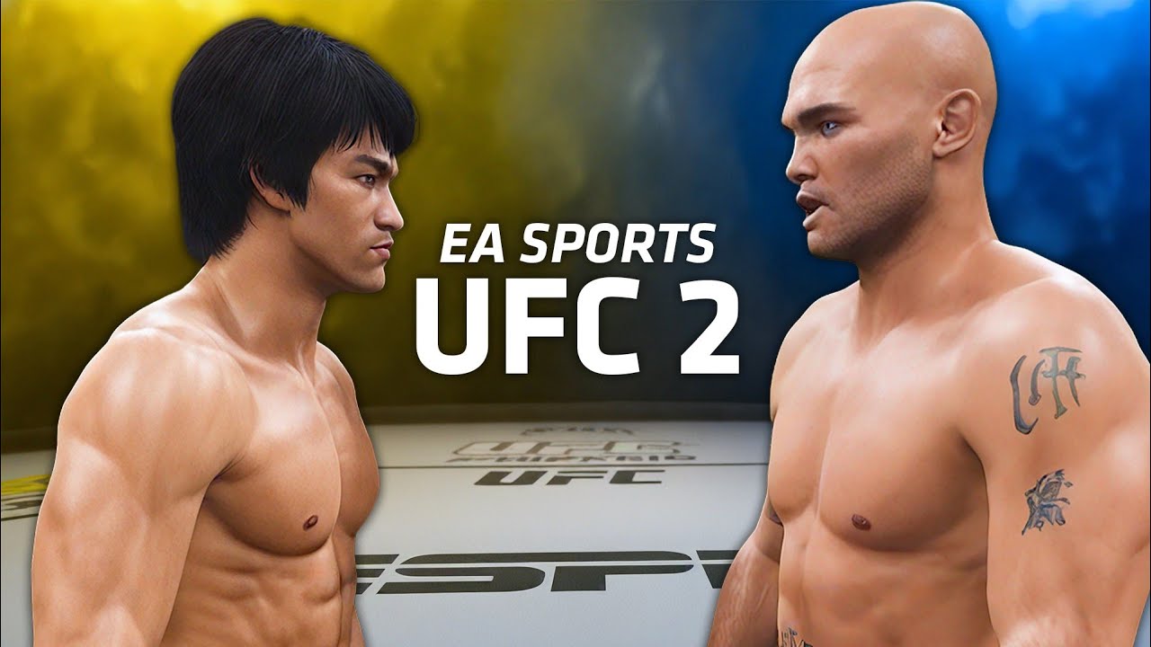 Брюс Ли против Робби Лоулера на UFC 2 (ЛЕГЕНДА против БЕЗЖАЛОСТНОГО)