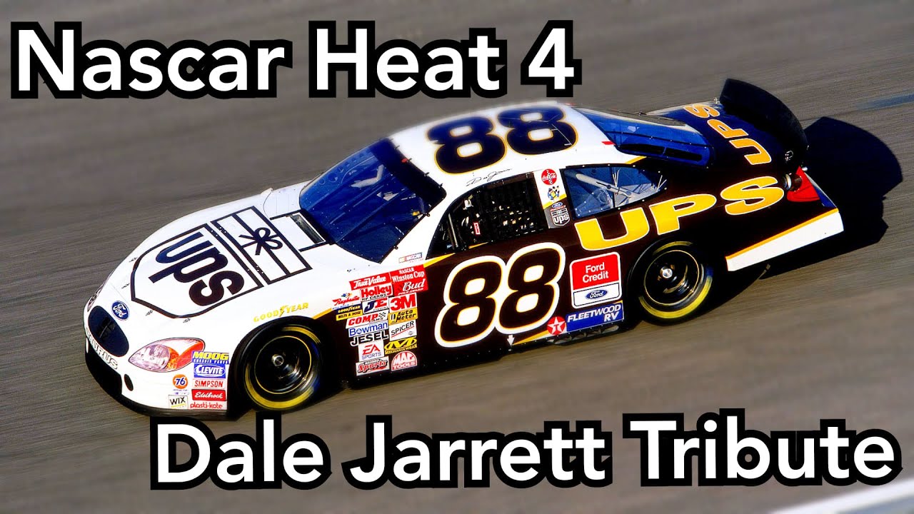 Making Dale Jarrett&rsquo;s UPS Car | NASCAR Heat 4 - YouTube