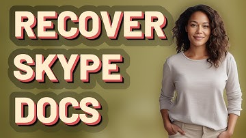 Can You Recover Documents from a Deleted Skype Group Chat?