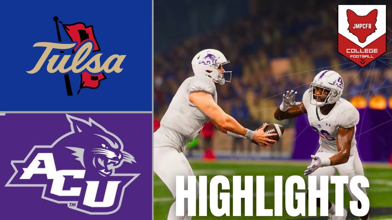 CFB WEEK 1 | Tulsa vs ACU | Full CFB Highlights on JSN - YouTube