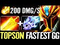 🔥 TOPSON Dragon Knight MID 100% Outplayed — 14min Radiance 18min Moonshard Fastest GG Dota 2 Pro