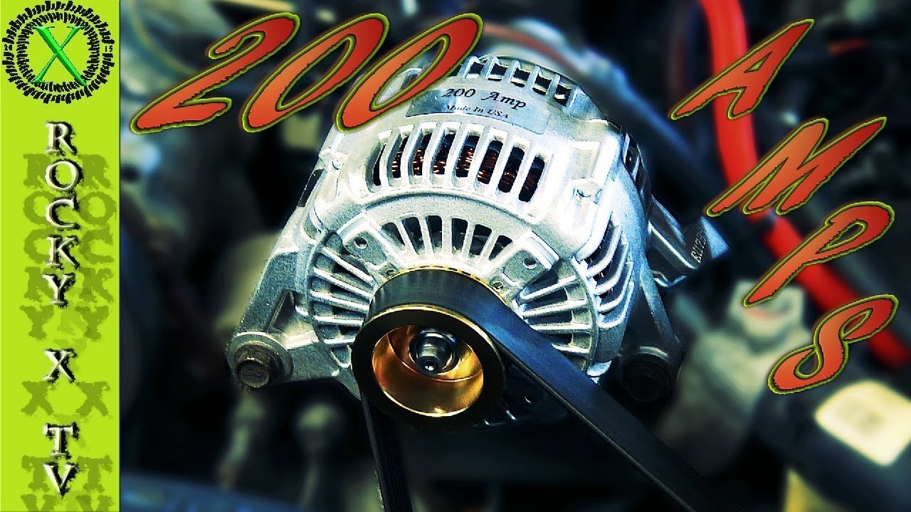 Jeep Liberty High Output 200 Amp Alternator, Project Renegade Ep.3️⃣2️⃣