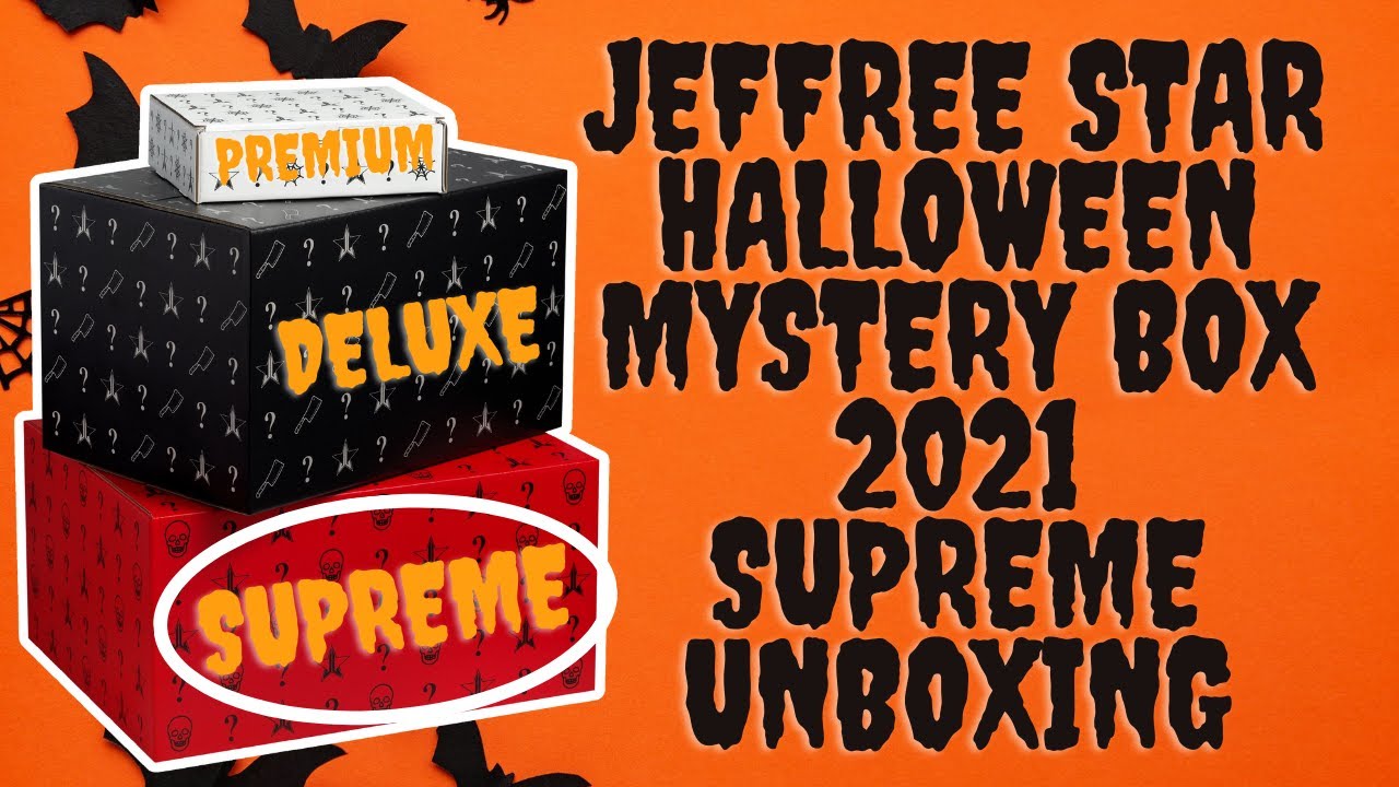 JEFFREE STAR COSMETICS HALLOWEEN MYSTERY BOX 2021 JEFFREESTAR 
