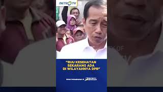 Presiden Joko Widodo Serahkan RUU Kesehatan Kepada DPR #shorts