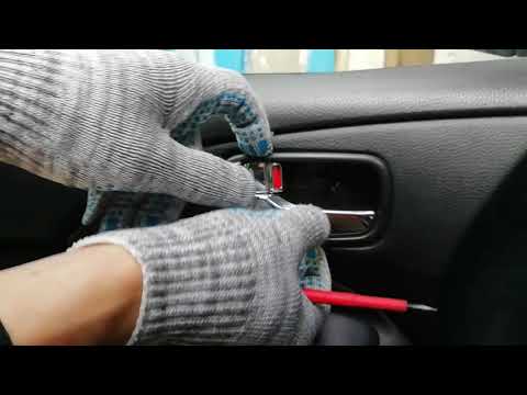 Снятие дверной карты на Lancer 9