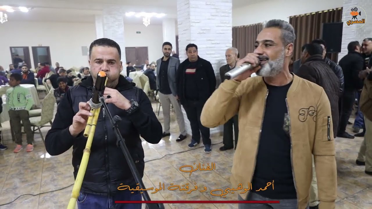 الفنان أحمد الوهيبي _ حفل زفاف حمزه عامر العامري 2024 دبكة نار 🔥