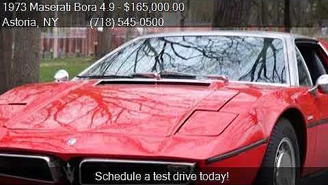 1973 Maserati Bora 4.9  for sale in Astoria, NY 11103 at Gul