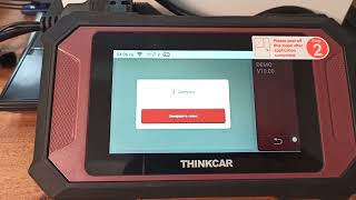 Thinktool reader 7 Сканер диагностический для легковых автомобилей