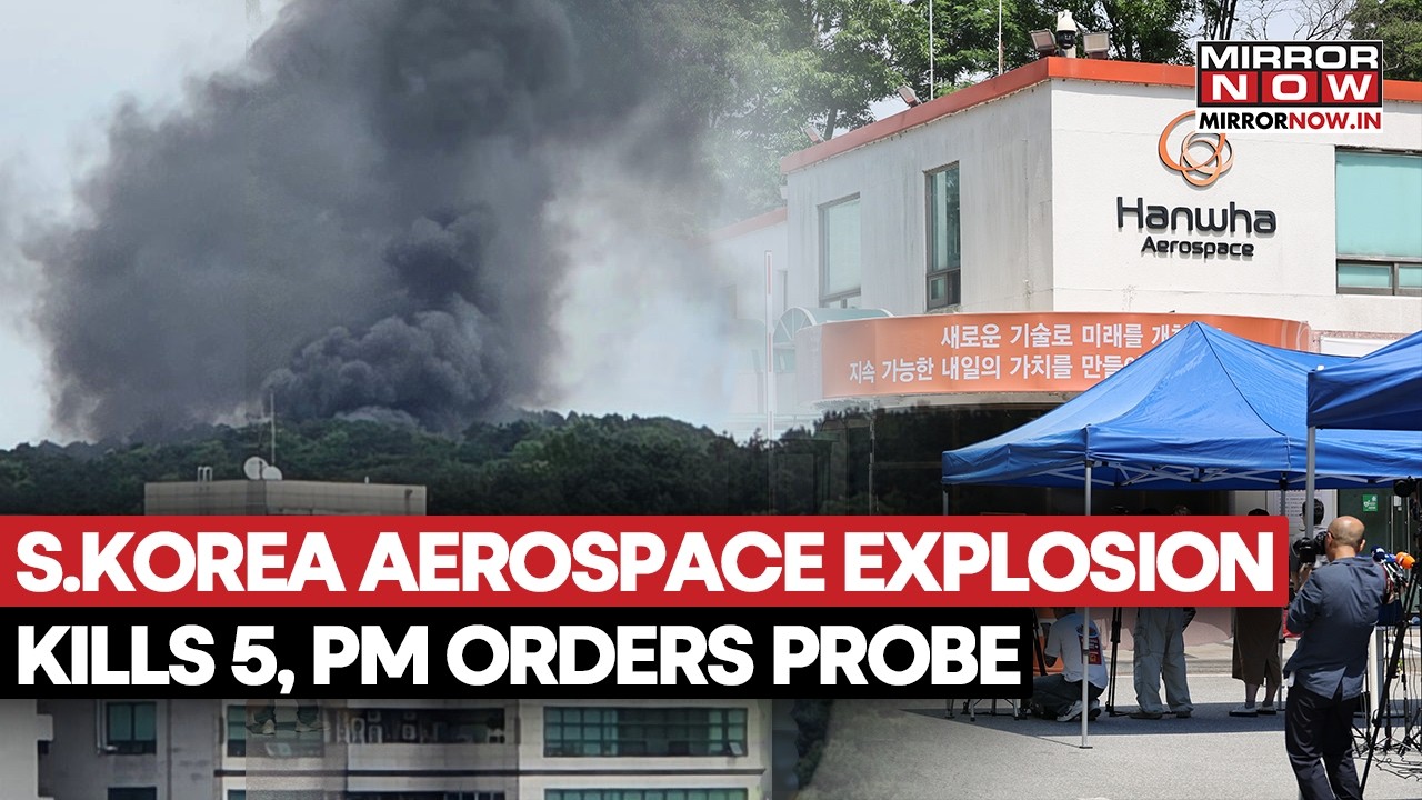 South Korea Factory Blast: Aerospace Explosion Kills 5, PM Orders