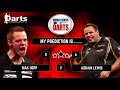 FIRST ROUND PREDICTIONS FOR THE WORLD SERIES DARTS FINALS AT GLASGOW 2017
