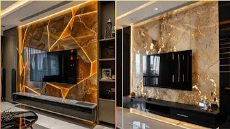 150 Elegant Living Room TV Wall Designs 2025 TV  Wall Decoration| Home Interior Wall Design ideas
