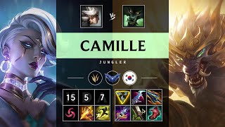 Camille Jungle vs Warwick - KR Diamond Patch 25.13