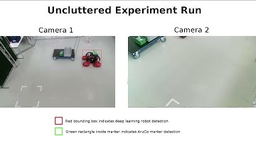 Robot AruCo Marker vs Deep Learning detection (Run #x)