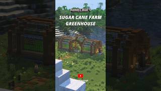 How to build a sugar cane farm in aesthetic way. #minecraft #minecraftfarmdesign #minecraftbuilding