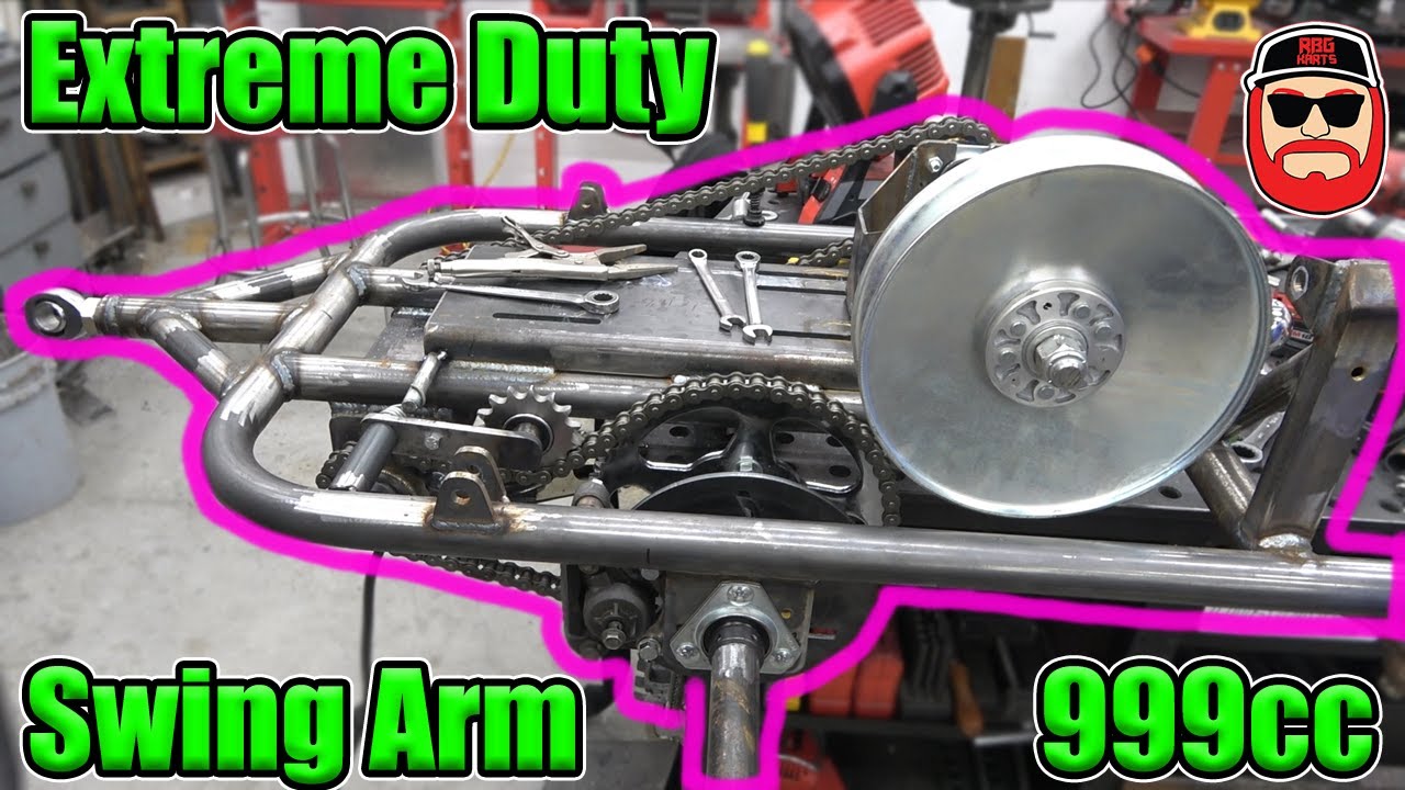 999cc Extreme Duty Go Kart Swing Arm V Twin Kids Go Kart YouTube