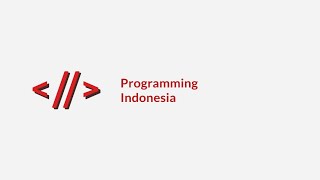 Programming Indonesia
