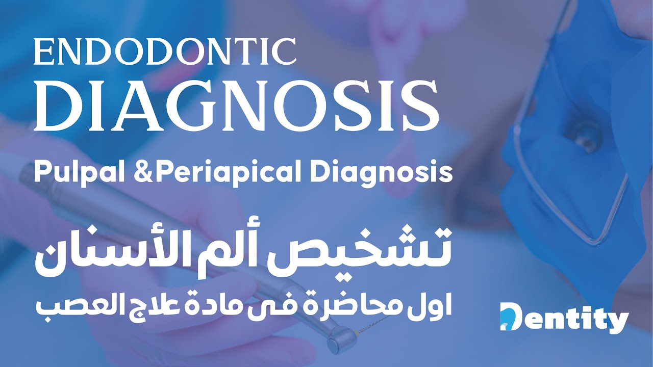 اول محاضرة في مادة علاج العصب  | Endodontic Diagnosis